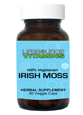 Irish Moss (Organic)- 90 Capsules  -  Sea Moss - Seaweed