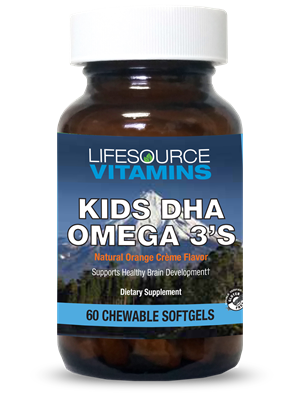 Kids & Teens DHA - Omega Chewables Natural Orange Creme 60 Softgels