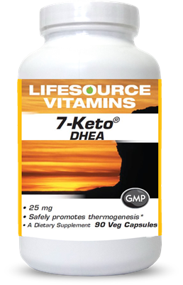 7-KETO DHEA 25 mg - 90 Veg caps