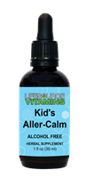 Kids & Teens Aller-Calm 410 mg - Alcohol Free Liquid Extract - 1 fl. oz.