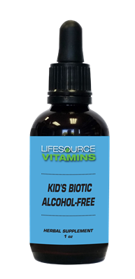 Kids & Teens Biotic (Alcohol Free) Liquid Extract - 1 fl. oz.