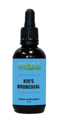 Kids & Teens Bronchial (Alcohol Free) Liquid Extract - 1 fl. oz.