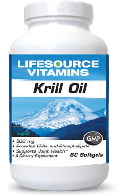 Krill Oil 500 mg - 60 Softgels