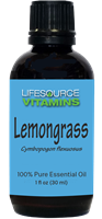 Lemongrass-  1 fl oz-  LifeSource Essential Oils
