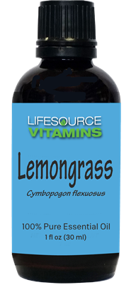 Lemongrass-  1 fl oz-  LifeSource Essential Oils