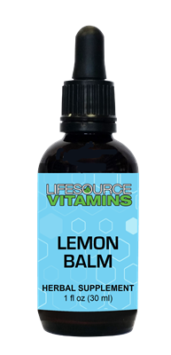 Lemon Balm (Organic) - Liquid Extract- 1 fl. oz