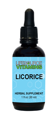 Licorice Root 333 mg ORGANIC Liquid Extract -  1 fl. oz.