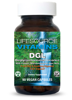 DGL (Deglycyrrhizinated Licorice) - 90 Vegan Capsules