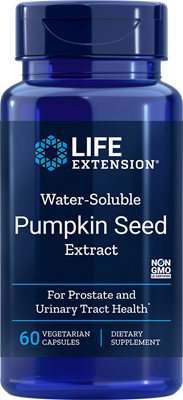 Life Extension - Pumpkin Seed Extract Water-Soluble - 60 Vegetarian Capsules