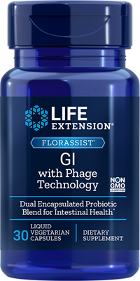 Life Extension - FLORASSIST GI with Phage Technology  30 Liquid Vegetarian Capsules