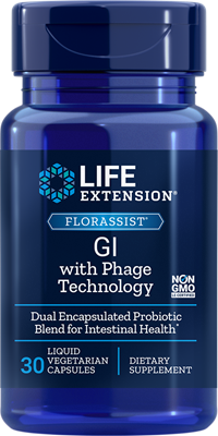 Life Extension - FLORASSIST GI with Phage Technology  30 Liquid Vegetarian Capsules