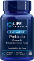 Life Extension - FLORASSIST Prebiotic Chewable- 60 Chewable Tablets