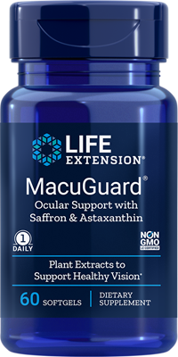 Life Extension - MacuGuard Ocular Support with Saffron & Astaxanthin - 60 Softgels