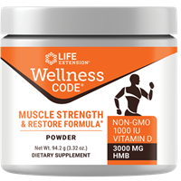 Life Extension - Wellness Code Muscle Strength and Restore Formula- 3.32 oz