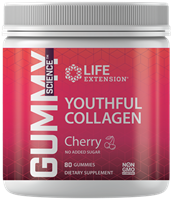 Life Extension - Gummy Science Youthful Collagen (Cherry) -80 Gummies