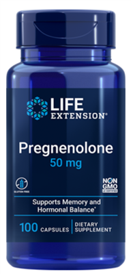 Life Extension - Pregnenolone 50 mg 100 Capsules