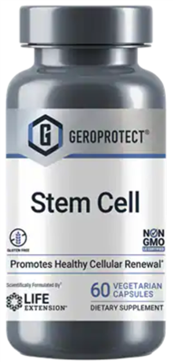 Life Extension - GEROPROTECT -Stem Cell - 60 Vegetarian Capsules
