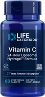 Life Extension - Vitamin C 24-Hour Liposomal Hydrogel Formula - 60 Veg Tablets