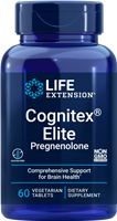 Life Extension - Cognitex Elite Pregnenolone 60 Vegetarian Tablets