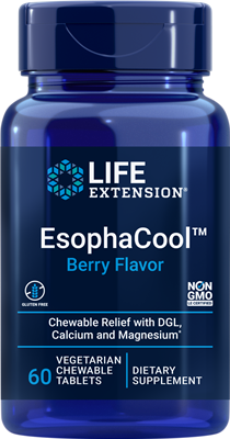 Life Extension - EsophaCool 60 Vegetarian Chewable Tablets