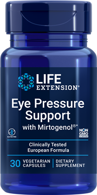 Life Extension - Eye Pressure Support with Mirtogenol 30 Vegetarian Capsules