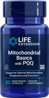 Life Extension - Mitochondrial Basics with PQQ 30 Vegetarian Capsules