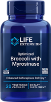 Life Extension - Optimized Broccoli and Cruciferous Blend - 30 Enteric-Coated Vegetarian Tablet