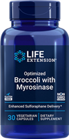 Life Extension - Optimized Broccoli with Myrosinase - 30 Vegetarian Capsules