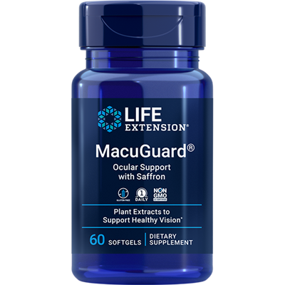 Life Extension - MacuGuard Ocular Support with Saffron - 60 Softgels