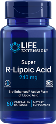 Life Extension - Super R-Lipoic Acid Formula- 60 Vegetarian Capsules