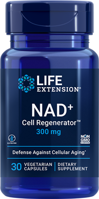 Life Extension - NAD+ Cell Regenerator Nicotinamide Riboside 300 mg - 30 Vegetarian Capsules