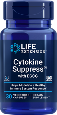 Life Extension - Cytokine Suppress with EGCG 30 Vegetarian Capsules