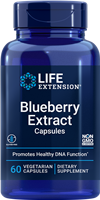 Life Extension - Blueberry Extract 60 Vegetarian Capsules