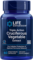 Life Extension - Triple Action Cruciferous Vegetable Extract - 60  Vegetarian Capsules