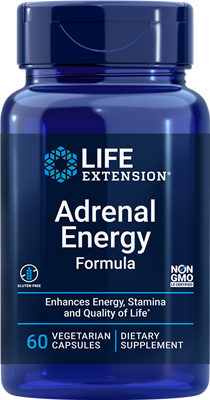 Life Extension - Adrenal Energy Formula 60 Vegetarian Capsules