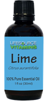 Lime-  1 fl oz-  LifeSource Essential Oils