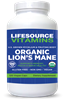 Lion's Mane Mushroom  1,000 mg (Organic) - 120 Vegan Caps - 90 Serivings VALUE SIZE