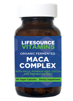 Maca Complex - w/ Organic Fermented Maca, Pumpkin Seed, Cocoa and Fermented Beet- 60 Vegan Capsules