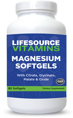 Magnesium Citrate  400 mg - 90 Softgels - 30 Servings