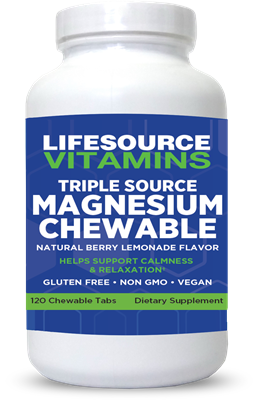 Magnesium Chewables - Triple Source  - 120 Chewables