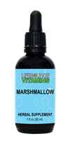 Marshmallow - 800 mg -  Organic Liquid Extract 1 fl. oz.