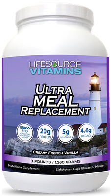 Meal Replacement Creamy French Vanilla 3 lbs. - Grass Fed Whey Protein