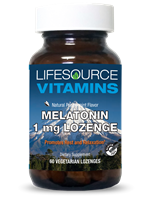 Melatonin 1 mg - 60 Lozenges (Natural Peppermint)