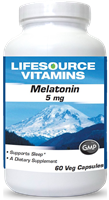 Melatonin -5 mg - 60 Capsules