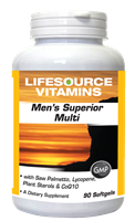 Men's Superior Multi  90 Softgels - Men Over 40 - 45 Day Supply