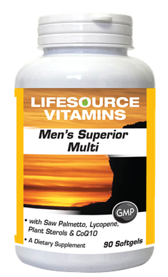 Men's Superior Multi  90 Softgels - Men Over 40 - 45 Day Supply