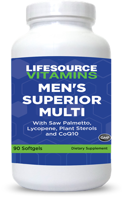 Men's Superior Multi  90 Softgels - Men Over 40 - 45 Day Supply