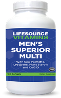 Men's Superior Multi  180 Softgels - Men Over 40 VALUE SIZE - 90 Day Supply