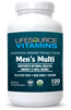 Men's Multi - Certified Organic Whole Food Based VALUE SIZE- 120 Tablets
