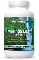 Moringa 500 mg - Leaf Extract - 60 Veggie Caps